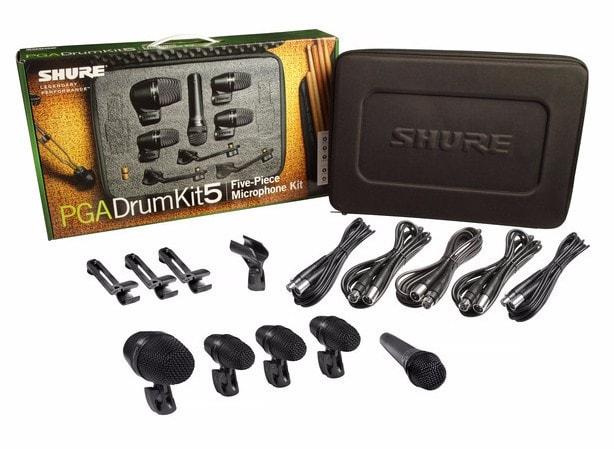Shure PGA Drum Kit 5 | 5 Piece Drum Mic Kit