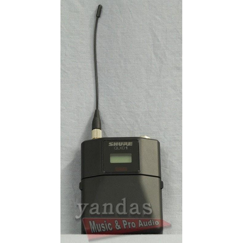 Shure　Yandas　–　Transmitter　QLXD1　Bodypack　Wireless　Music