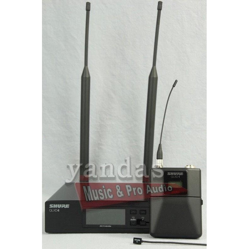 Shure QLXD14/93 Lavalier Wireless Microphone System G50