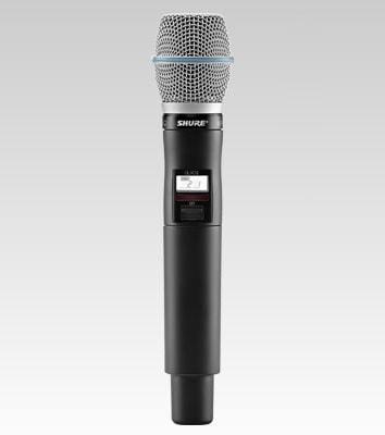Shure QLXD2/BETA87C Handheld Wireless Microphone Transmitter G50