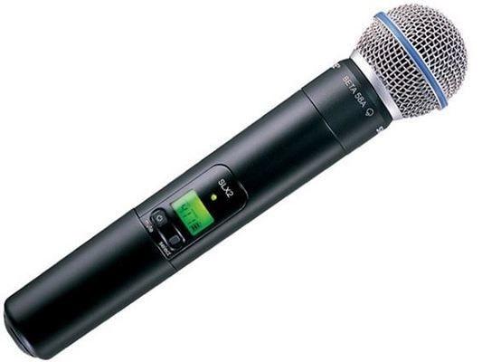 Shure SLX2/BETA58 Handheld Wireless Microphone Transmitter G4