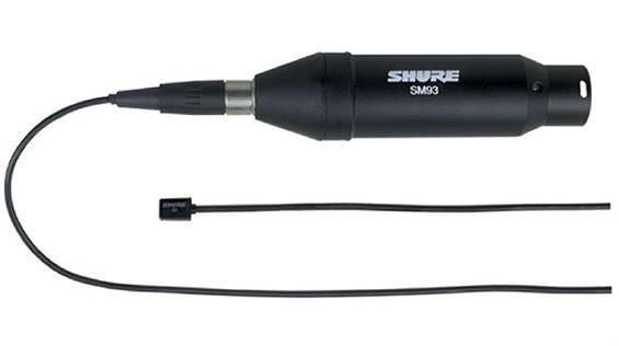 Shure SM93 Omnidirectional Lavalier Microphone | Speech Application | SM Series