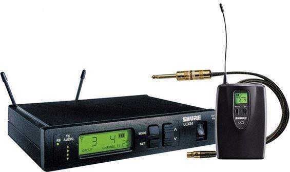 Shure ULXS14 Standard Guitar Instrument Wireless System | WA302 Instrument Cable G3
