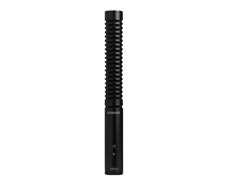 Shure VP82 Short Integrated Shotgun Microphone | Includes Pouch and Foam Windscreen