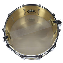 SJC 7" x 14" Goliath Snare Drum | 3.0mm Bell Brass Shell with Chrome Hardware