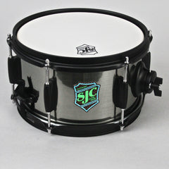 SJC Slam Can Side Snare | Brushed Nickel