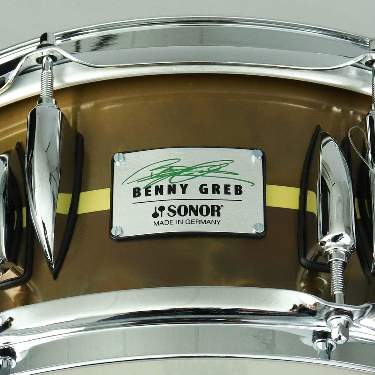 Sonor Benny Greb 13"x5.75" Brass Shell Snare Drum