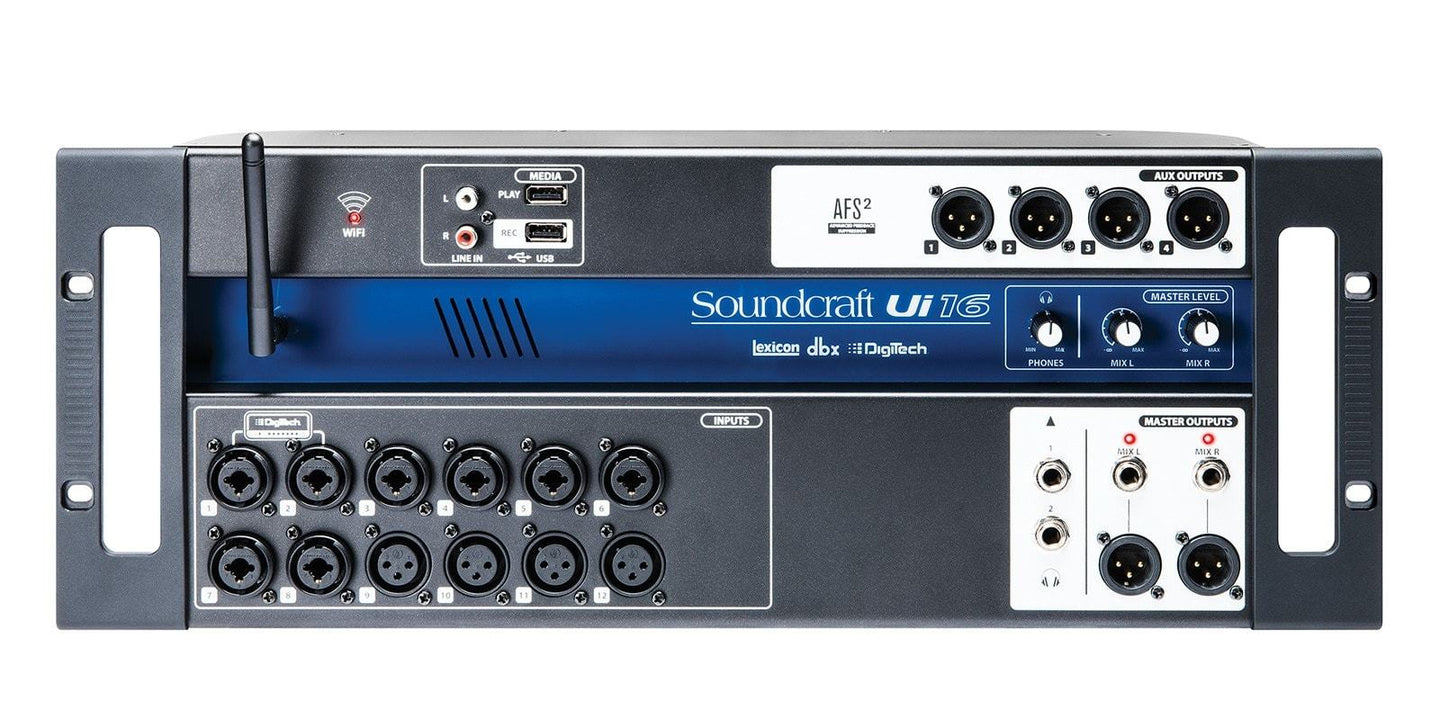 Soundcraft Ui16 16-Channel Digital Mixing System
