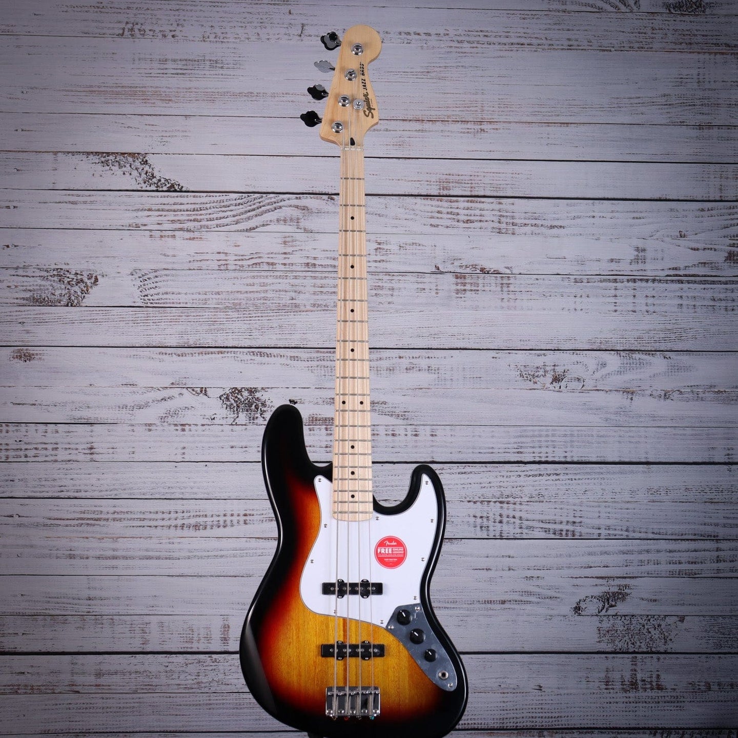 Squier Affinity Jazz Bass - Maple, 3-Color Sunburst