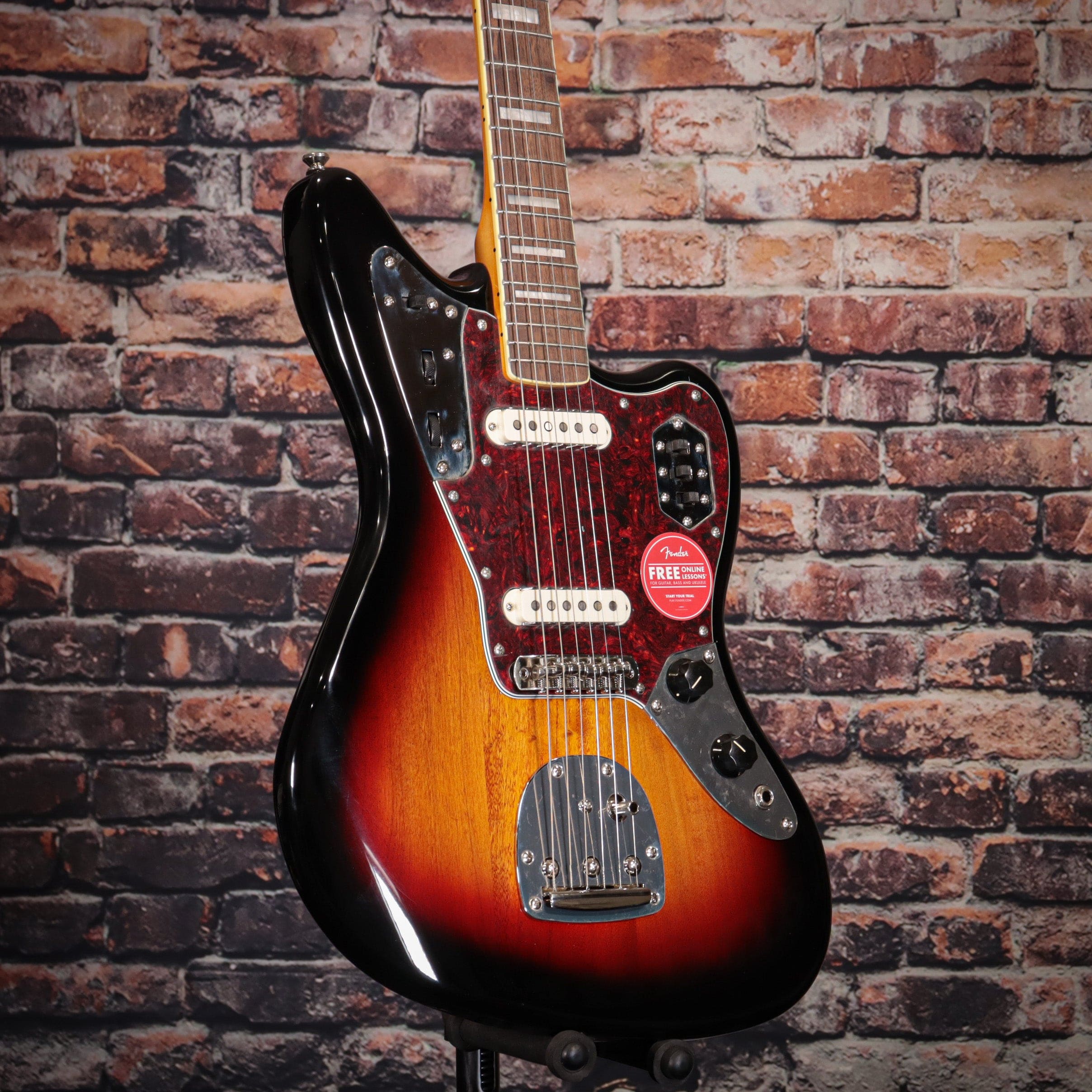 Squier shop jaguar sunburst