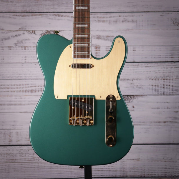 Squire 40th Anniversary Telecaster Gold Edition | Sherwood Green