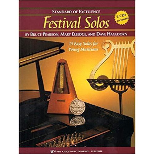 Standard of Excellence - Festival Solos Book/CD - Tenor Saxophone