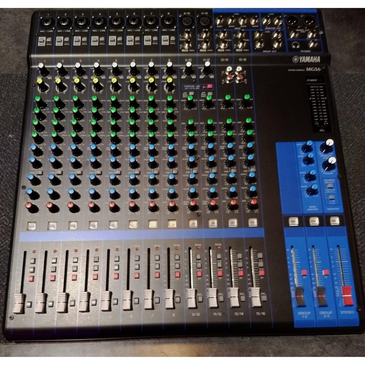 Store Demo | Yamaha MG16 16-Channel Pro Audio Mixing Console