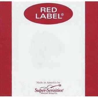 Super Sensitive Red Label 1/2 Size Violin Strings