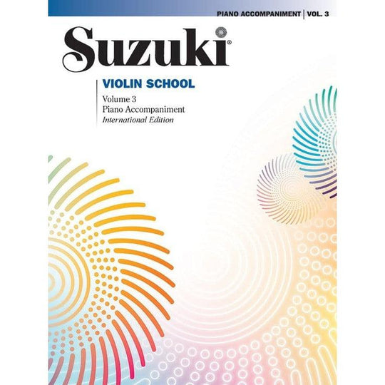 SUZUKI VIOLIN SC/PIANO ACC. VOL 3