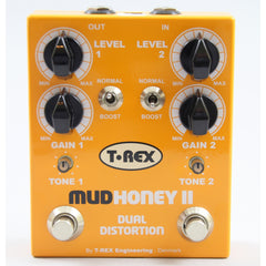 T-Rex MudHoney II Dual Distortion Guitar Pedal