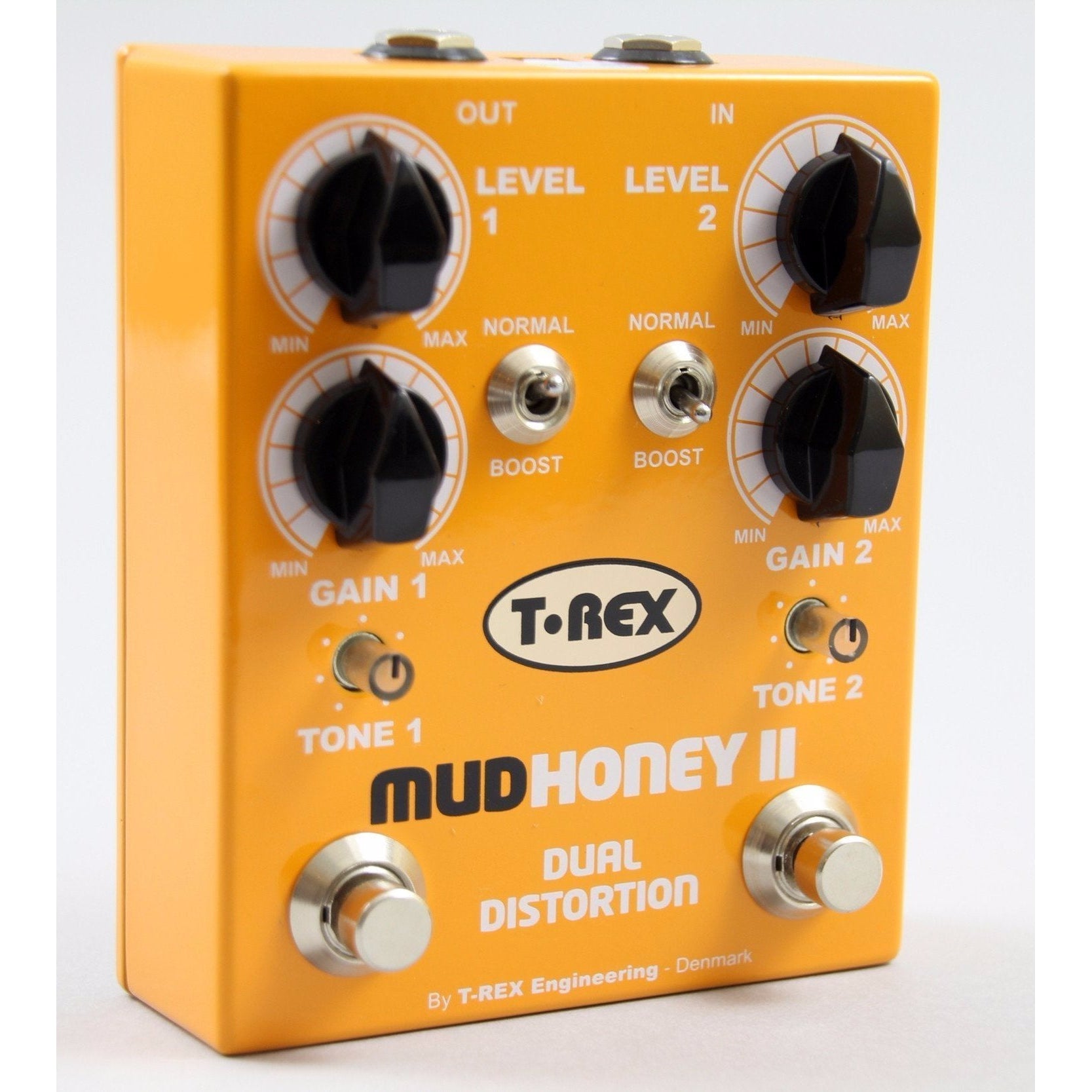 T-Rex MudHoney II Dual Distortion Guitar Pedal