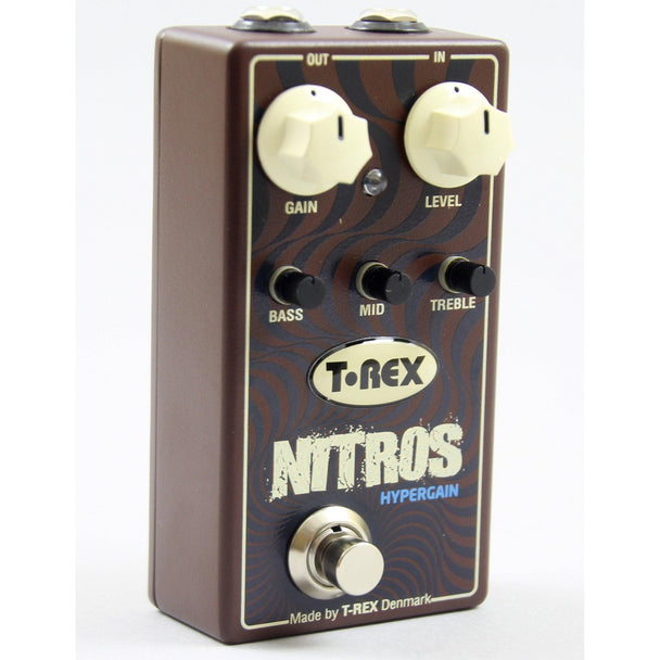 T-Rex Nitros Hypergain Distortion Pedal