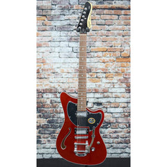 Tagima Jet Blues Deluxe Semi-Hollow Guitar | Mettalic Orange