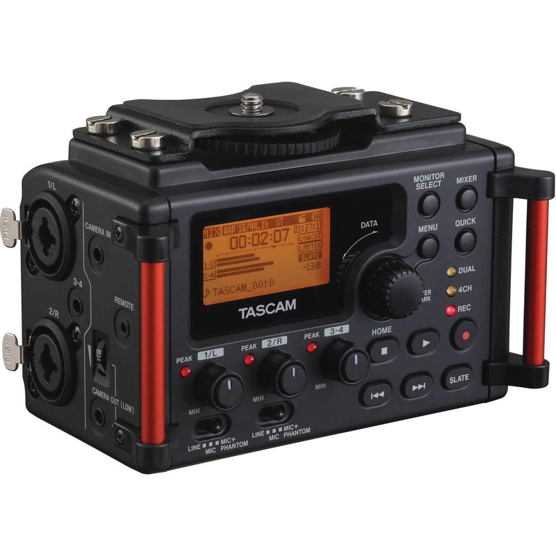 Tascam DR-60DMKII Portable Recorder Designed for DSLR Filmmakers