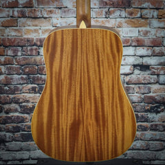 Teton Dreadnought Acoustic Guitar | Solid Spruce/Spalted Maple/Veneer