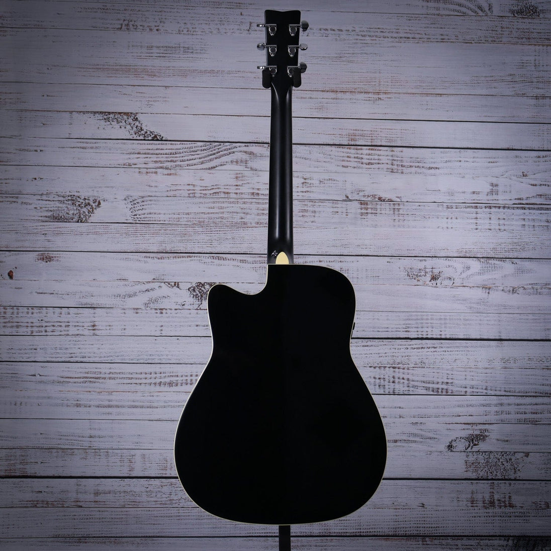 TransAcoustic - Folk Guitar with cutaway, Solid Sitka Spruce Top, Mahogany Back & Sides, Die Cast Chrome Tuners, Black
