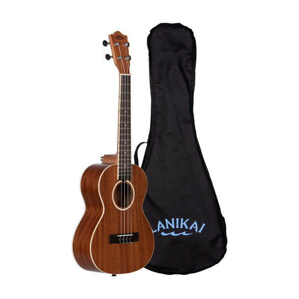 Uke, Ukulele, Acoustic, Tenor, String instrument, Lanikai, LU Series, Okoume, open tuners