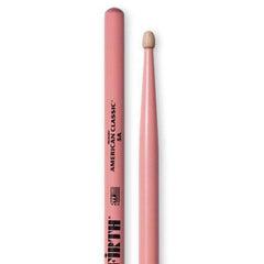 Vic Firth American Classic Series Wood Tip Drumsticks 5A Pink