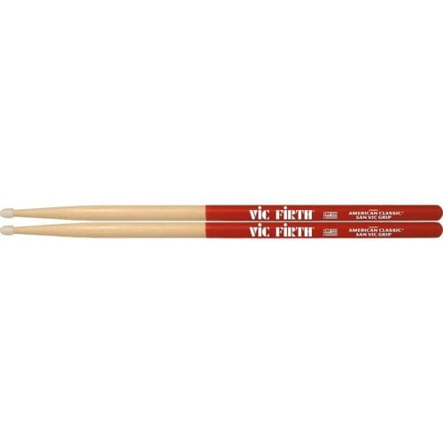 Vic Firth American Classic Vic Grip Hickory Drumsticks 5A Nylon