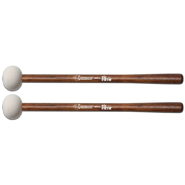Vic Firth MB3H Corpmaster Marching Bass Drum Mallets | Hard