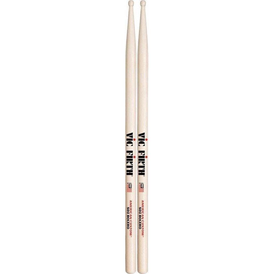Vic Firth SD2 American Custom Bolero Wood Tip Drum Sticks Maple