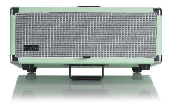 Vintage Amp Vibe Rack Case, 3U Seafoam Green