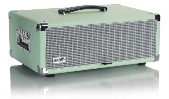 Vintage Amp Vibe Rack Case, 3U Seafoam Green