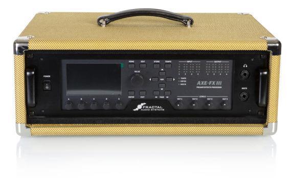 Vintage Amp Vibe Rack Case, 3U Tweed
