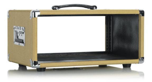 Vintage Amp Vibe Rack Case, 3U Tweed