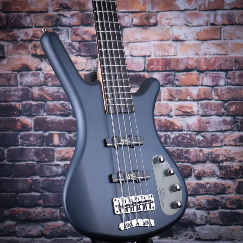 Warwick RockBass Corvette Basic 5 String Bass Guitar | Ocean Blue