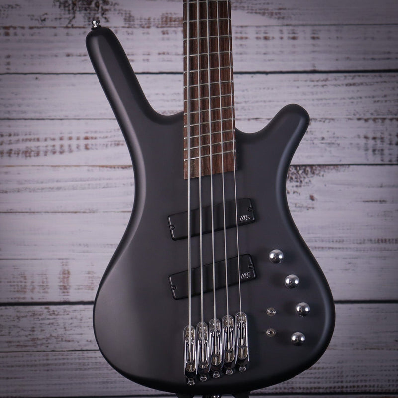 Warwick RockBass Corvette Multiscale, 5 String, Solid Black Satin