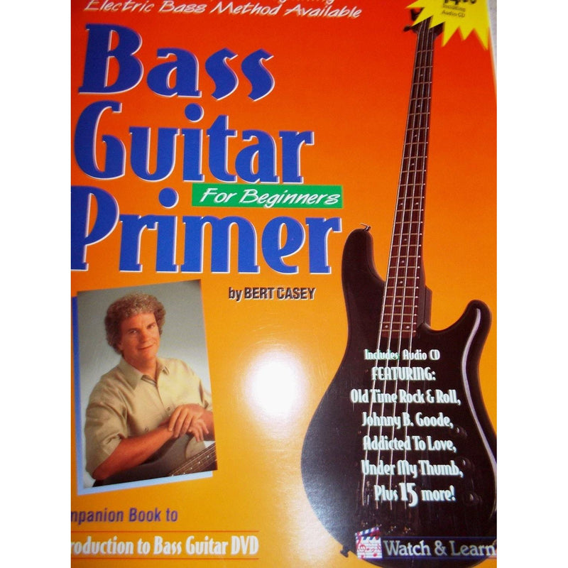Watch & Learn Bass Guitar | Primer Book