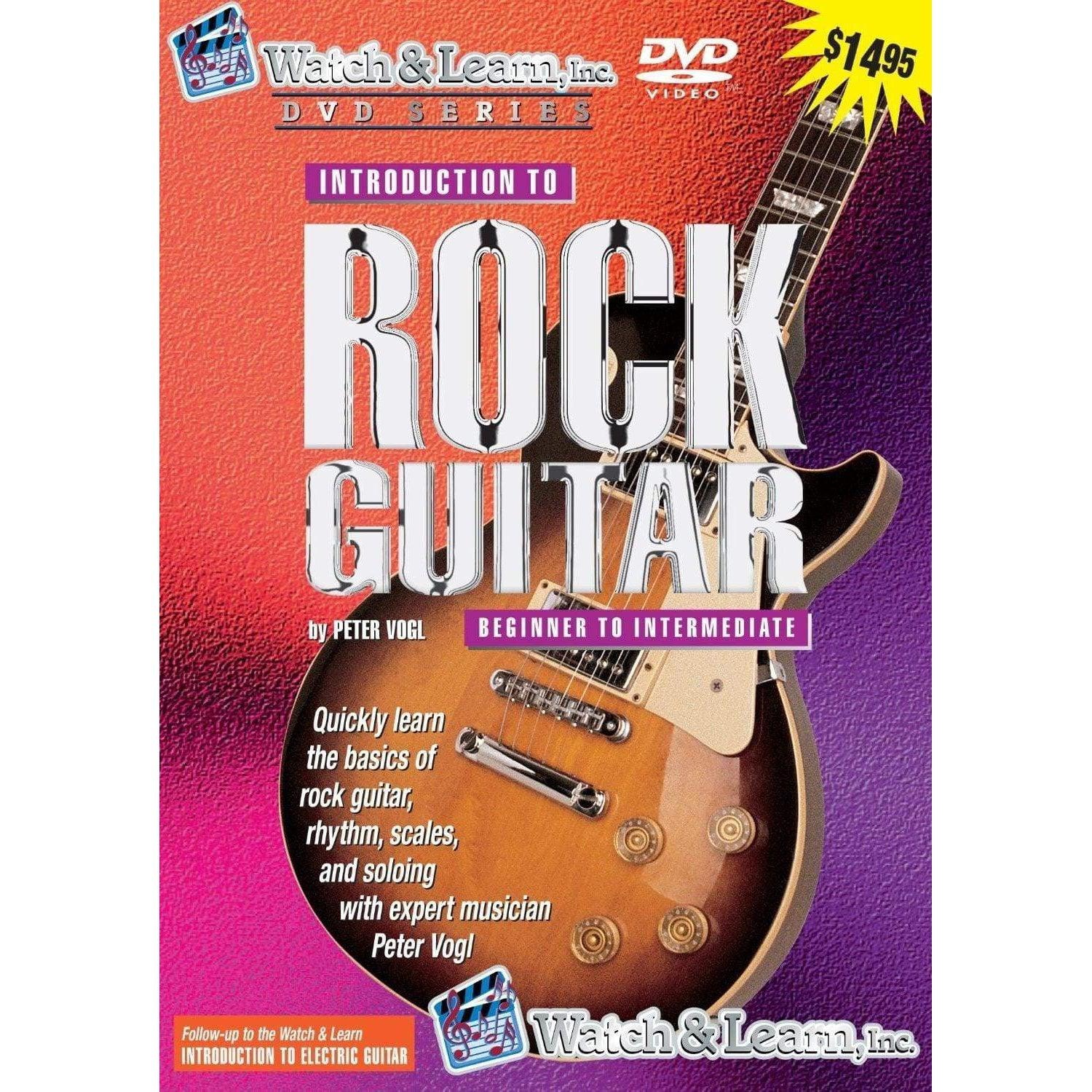 Watch & Learn Introduction To Rock Guitar | DVD