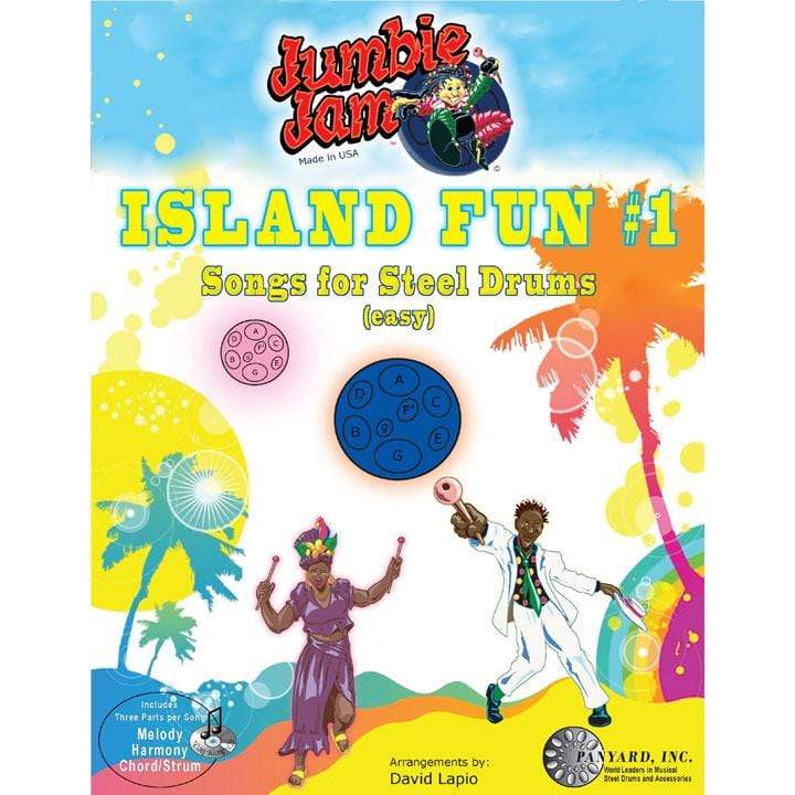 World Percussion Jumbie Jam Island Fun #1 Steel Drum Songbook