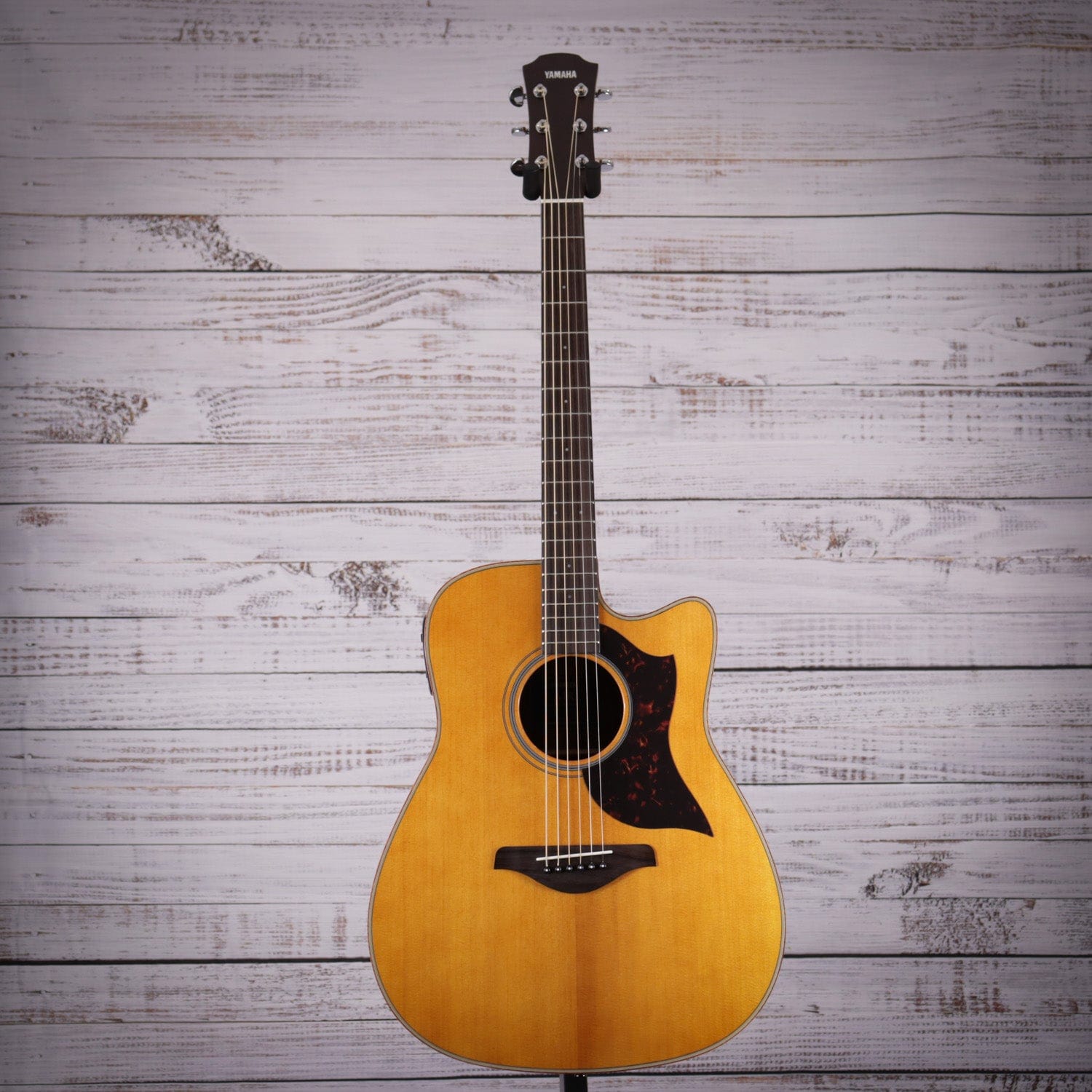 Yamaha A1RVN Folk Cutaway Acoustic Electric Guitar - Rosewood - Vintage Natural