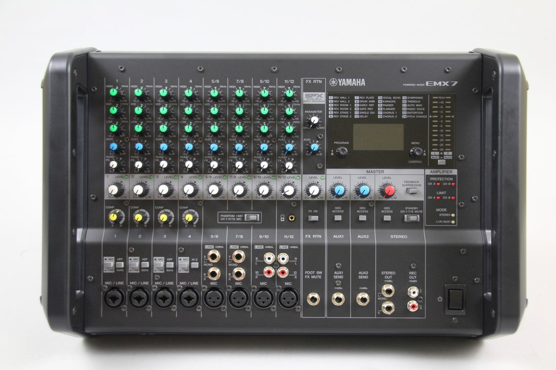 Yamaha EMX7 12-Input Powered Mixer