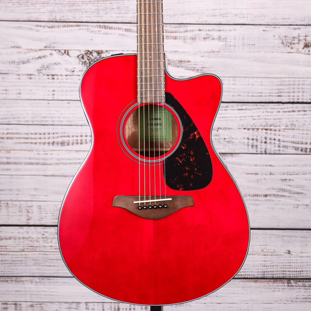 Yamaha FSX800C Concert Cutaway | Ruby Red Finish