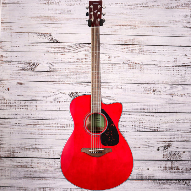 Yamaha FSX800C Concert Cutaway | Ruby Red Finish