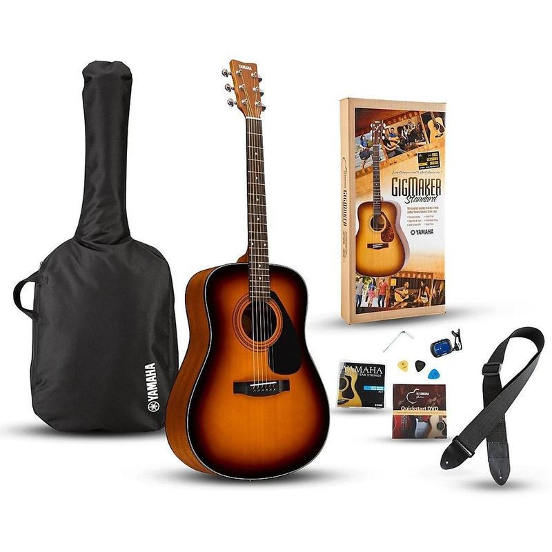 Yamaha GigMaker Acoustic Guitar Pack | Sunburst