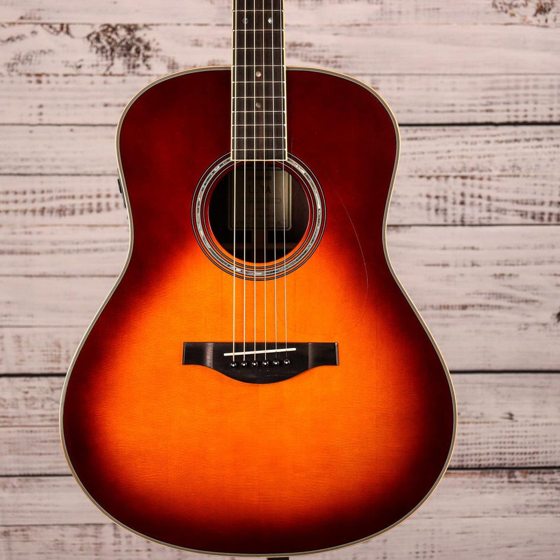 Yamaha LL-TA TransAcoustic Guitar | Brown Suburst