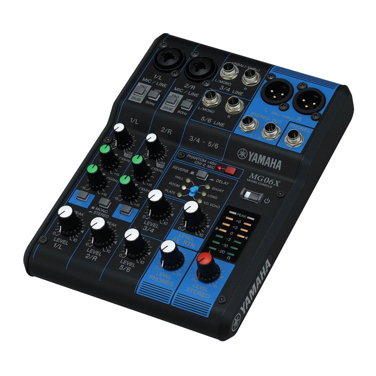 Yamaha MG06X 6-Channel Pro Audio Mixer