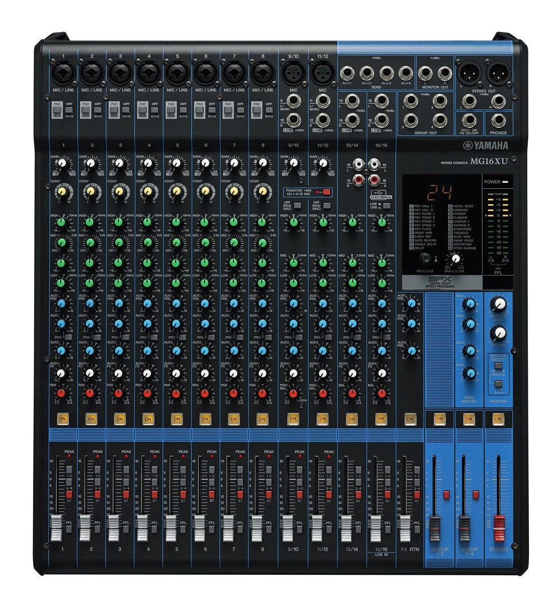 Yamaha MG16XU 16-Channel Pro Audio Mixing Console