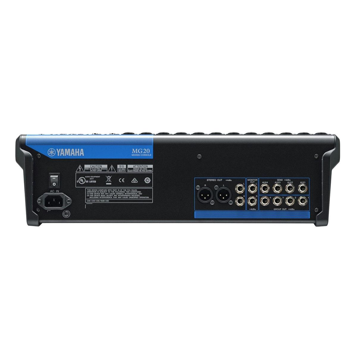Yamaha MG20 20-Channel Pro Audio Mixing Console
