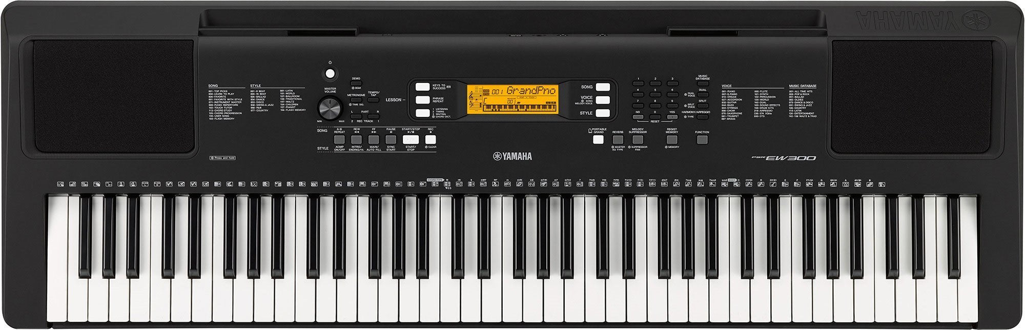 Yamaha PSR-EW300 Portable Keyboard Kit